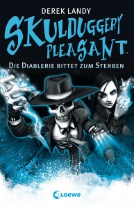 Cover von "Skulduggery Pleasant: Die Diablerie bittet zum sterben" von Derek Landy