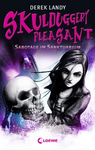 Cover zu "Skulduggery Pleasant 4: Sabotage im Sanktuarium" von Derek Landy